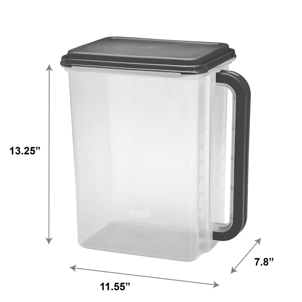 Large Capacity Plastic Food St - Food Storage Containers With Lids 评论和价格