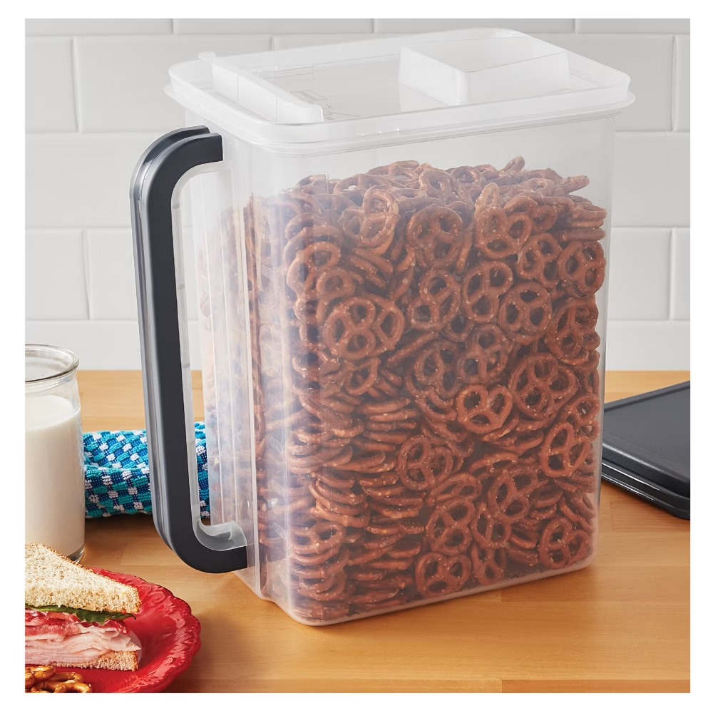 Large Capacity Plastic Food St - Food Storage Containers With Lids 评论和价格