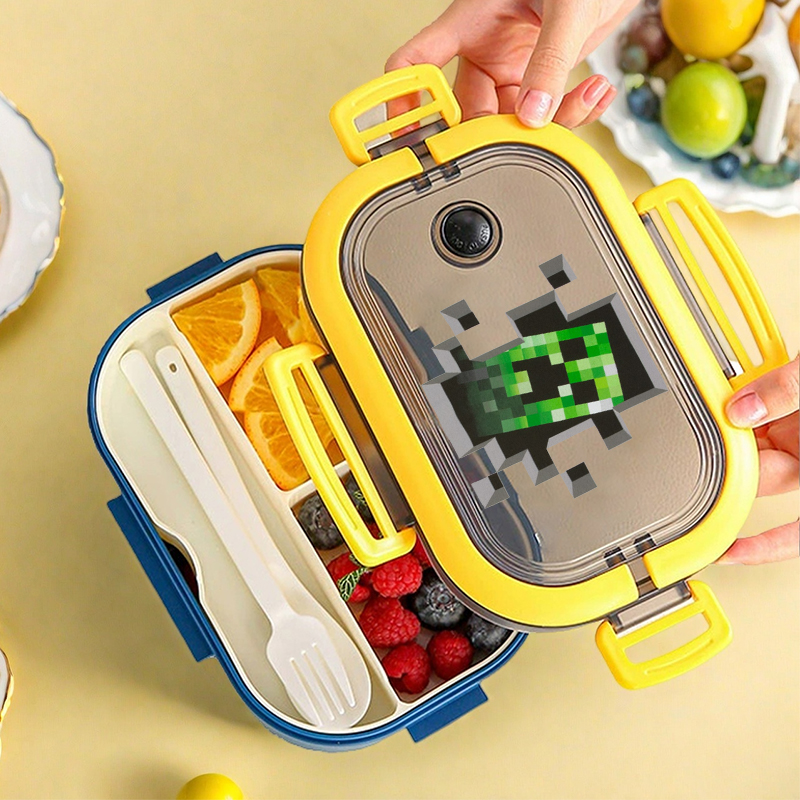 Minecraftes Pixeles Bento Lunc - Food Storage Minecraft 评论和价格