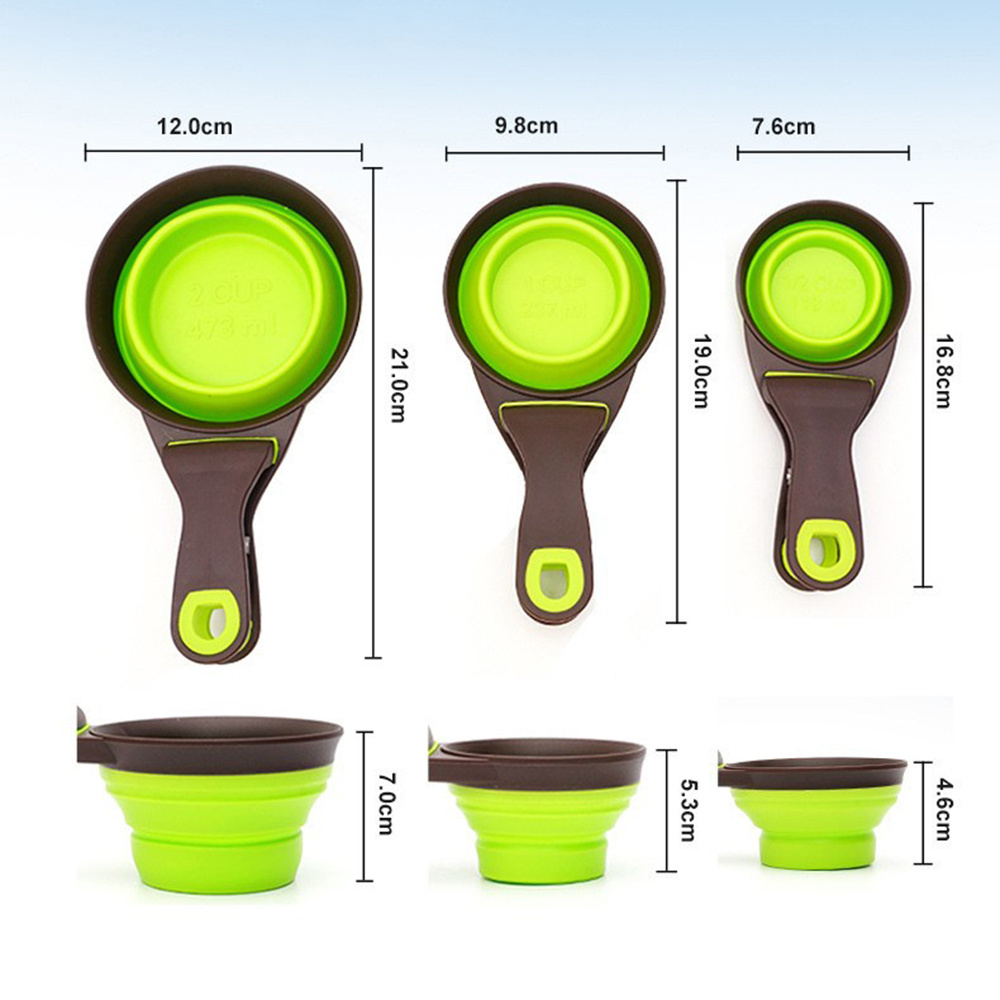 Portable Foldable Silicone Pet - Food Storage Silicone Bags 评论和价格