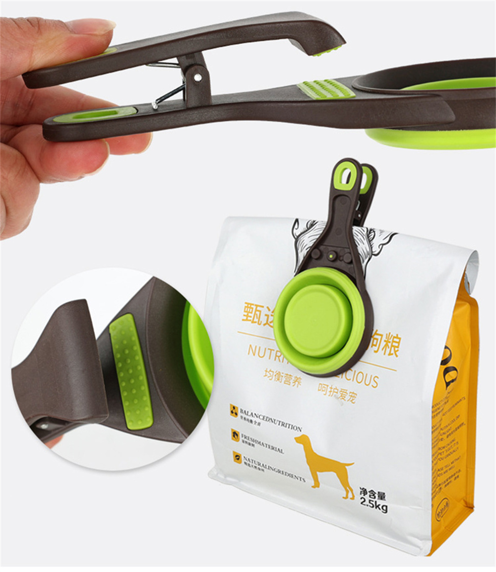 Portable Foldable Silicone Pet - Food Storage Silicone Bags 评论和价格