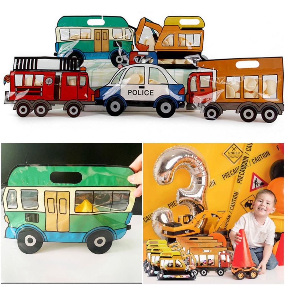 10PCS Creative Cartoon Car Bak - Food Storage Year Supply 评论和价格